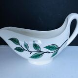 Saucière in gien earthenware