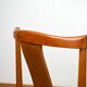 6 Danish teak chairs from 1960 by Henning Sorensen