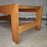 coffee table maison regain elm and stoneware vintage