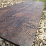 Table de ferme en noyer