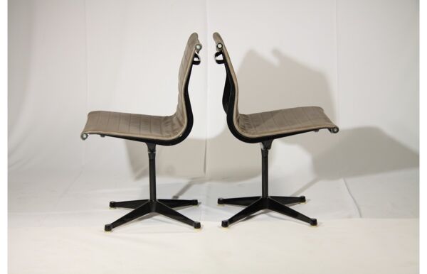 EA-104 Alu Desk Chair By Charles & Ray Eames For Herman Miller, 1970s
