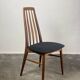 Scandinavian Eva chair by Niels Koefoed, fabric, 1964