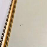 Old mirror in wood and gilded stucco, 114 x 93 cm