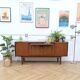 Vintage teak enfilade from the 1960s.