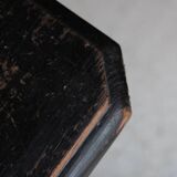 Blackened wood jam maker sideboard 19th Parisian style