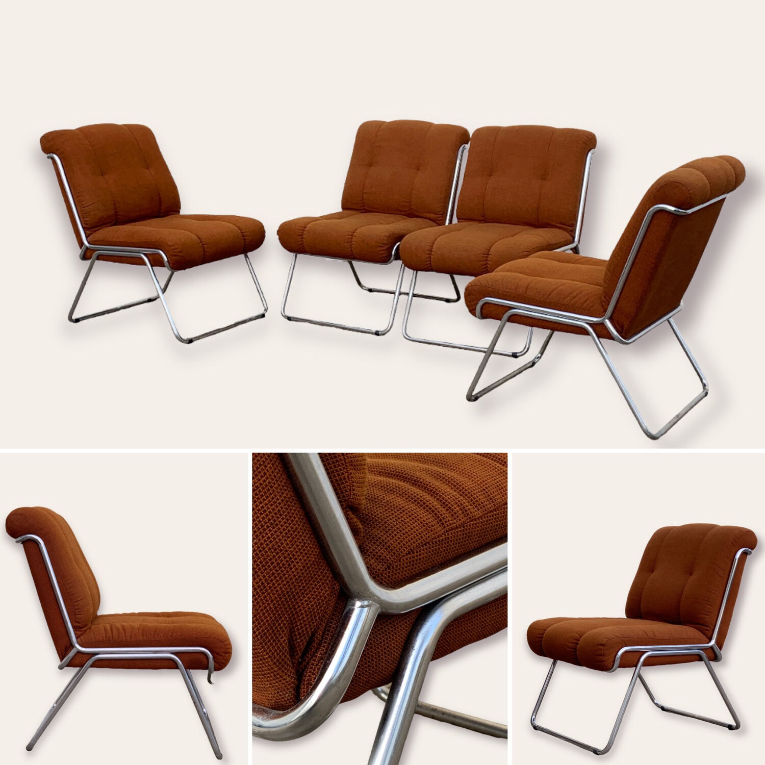 1970 space age chair