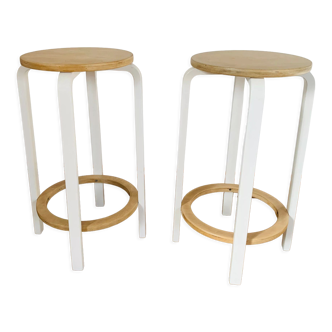Pair of high stools