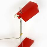 Red Table Lamp by Josef Hurka for Lidokov, 1970s
