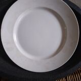 Plat faience Creil et Montereau début 20ème