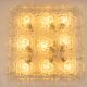 Large Murano glass ceiling light by Kalmar, Austria, 1960s.