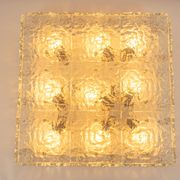 Large Murano glass ceiling light by Kalmar, Austria, 1960s.
