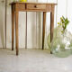 Small farm table-old rustic wooden desk years 50