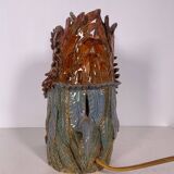 Ceramic owl lamp