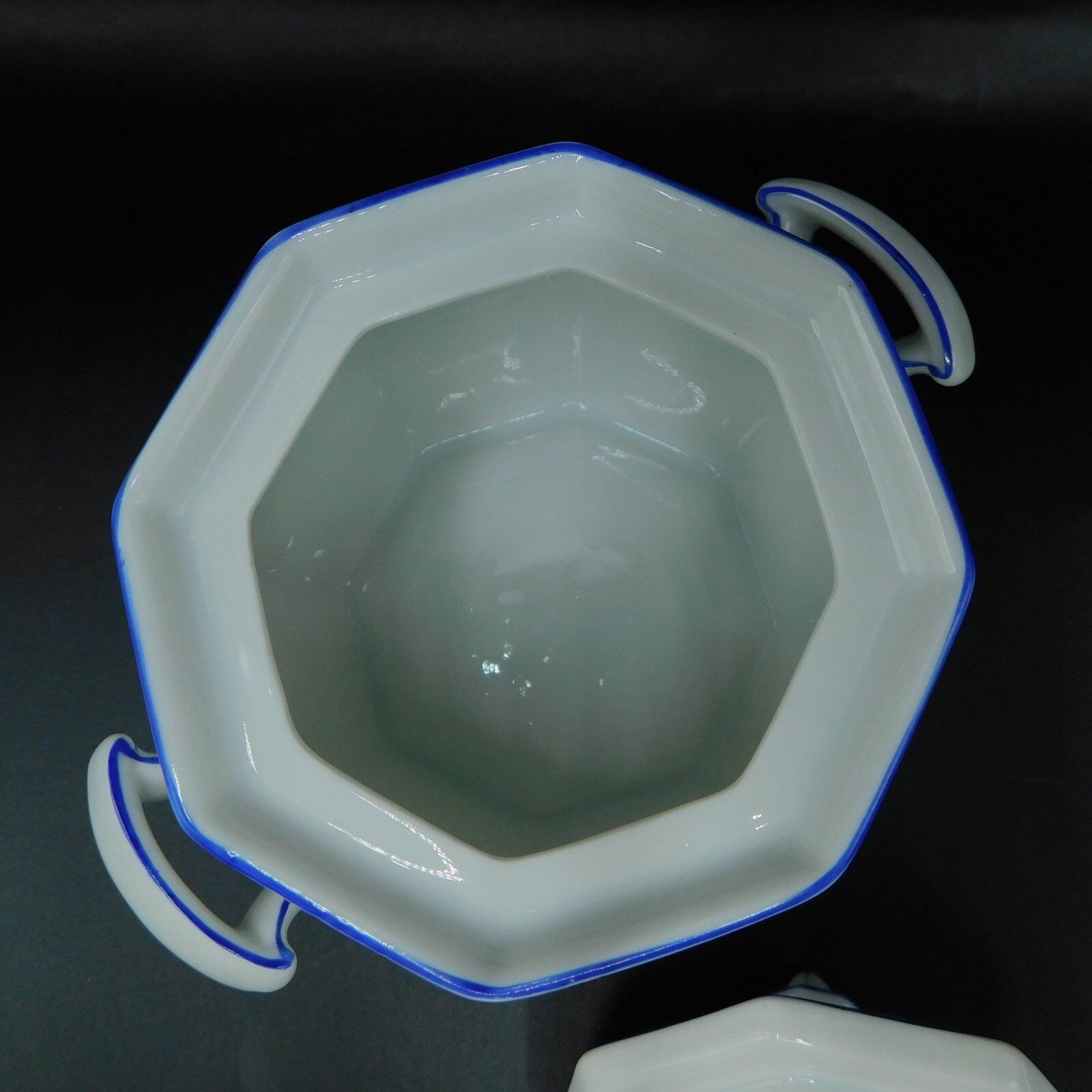 Porcelain sugar - Rosenthal Bavaria - Blue peony