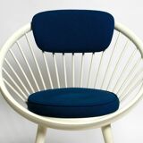 Original 1950s Yngve Ekström Circle Chair for Swedese - Made in Sweden