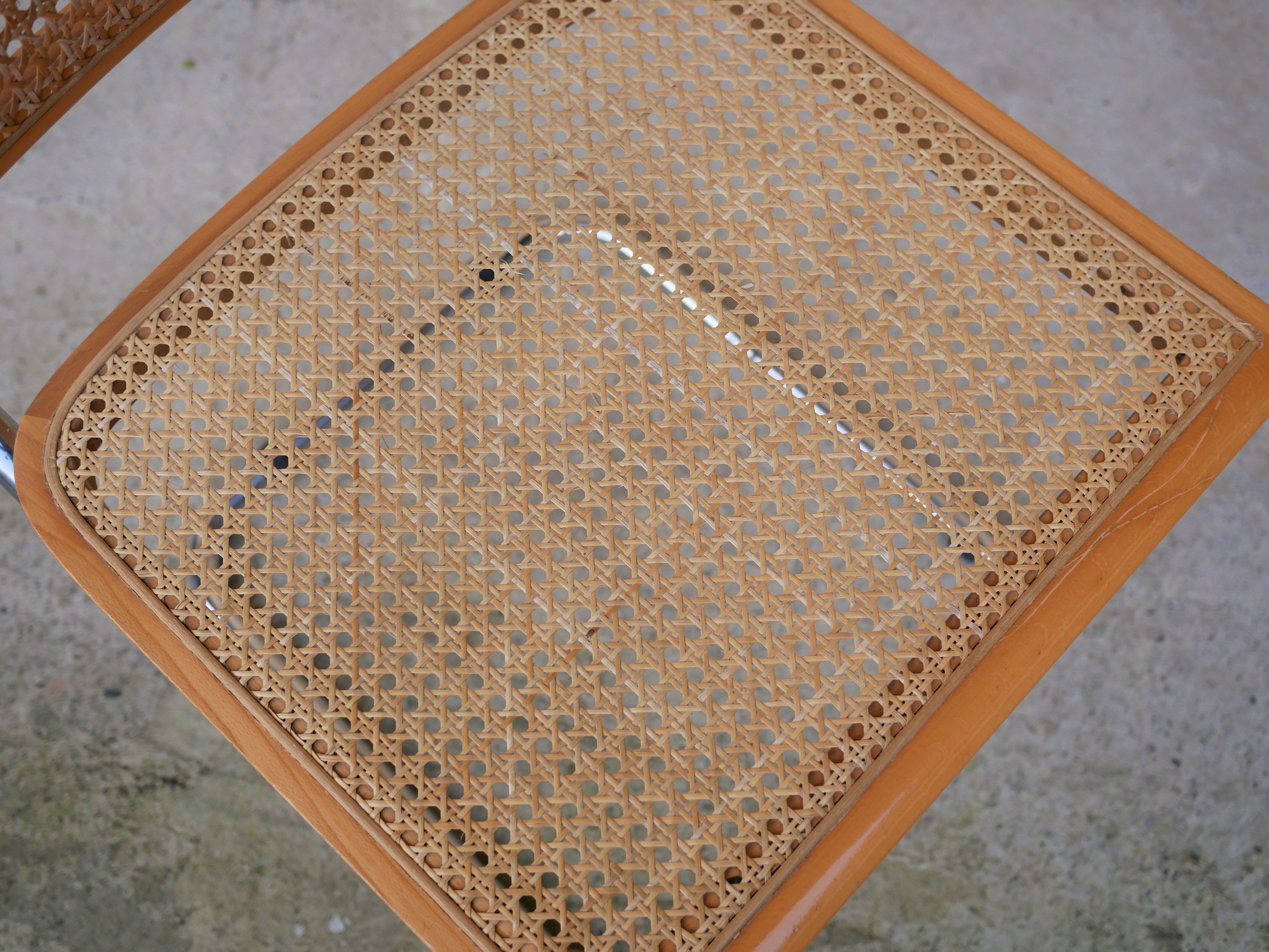 Chair B32 by Marcel Breuer, Made in Italy