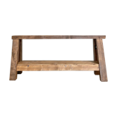 Workshop workbench in solid oak
