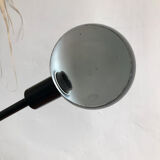 Vintage gallows desk lamp in black metal