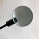 Vintage gallows desk lamp in black metal