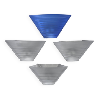 4x Appliques Artemide ‘Pergamo 38’ par Angelo Mangiarotti
