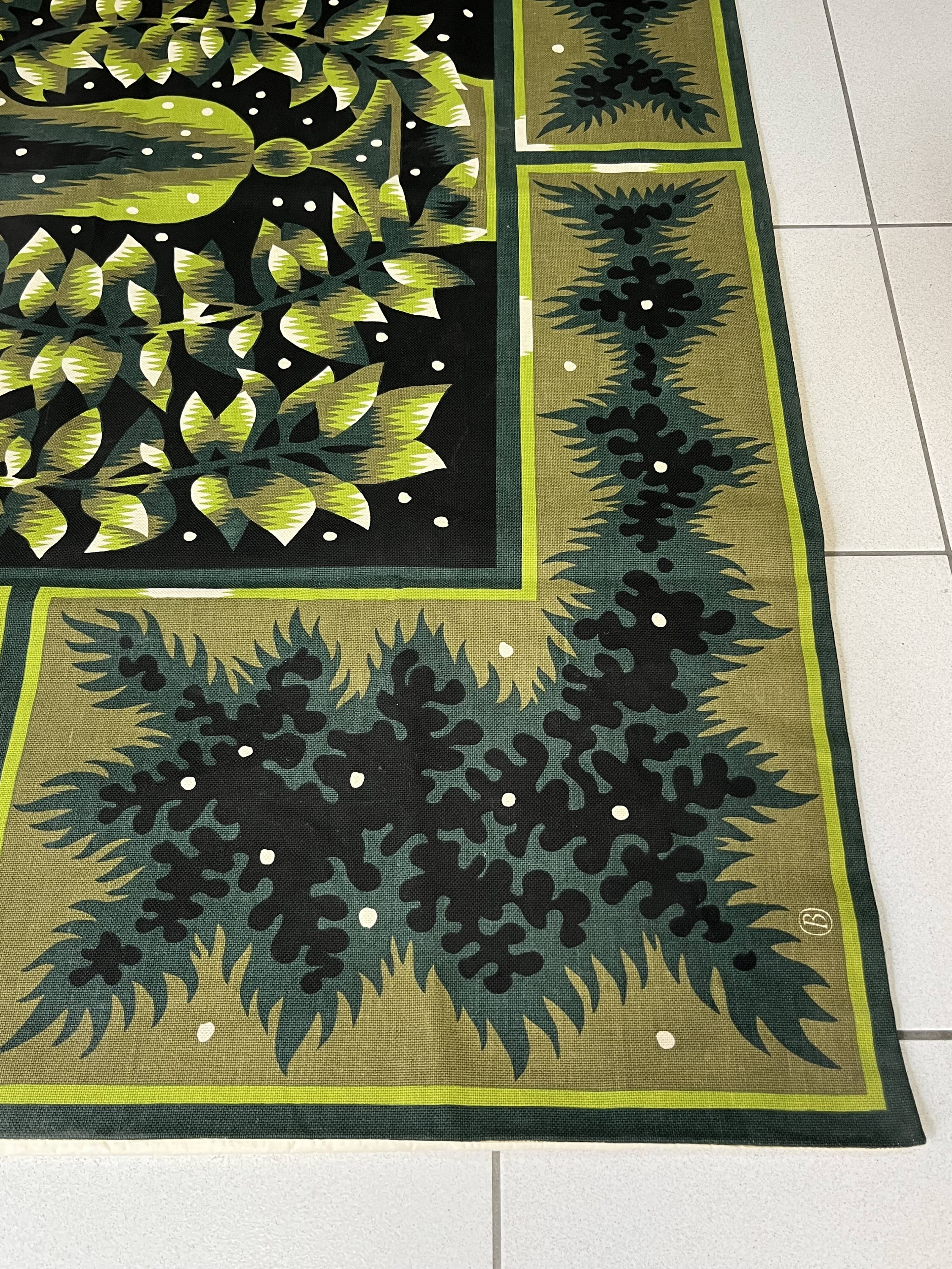 BRAUN ET CIE Tapestry - After Raymond HURTU - entitled "SQUARE"