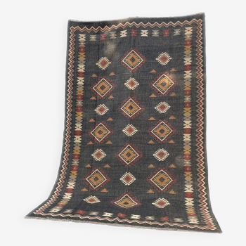9 x 13 Jute Handwoven Kilim Rug Dhurrie Rug,270 x 390 cm Handmade, Kelim, Dhurry, Indian Rugs/Carpet