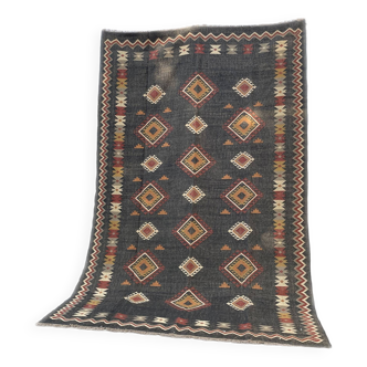 9 x 13 Jute Handwoven Kilim Rug Dhurrie Rug,270 x 390 cm Handmade, Kelim, Dhurry, Indian Rugs/Carpet