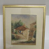 Aquarelle paysage