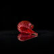 Italian Murano sommerso vase by Flavio Poli