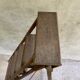 Vintage wooden painter's stepladder 6 folding steps