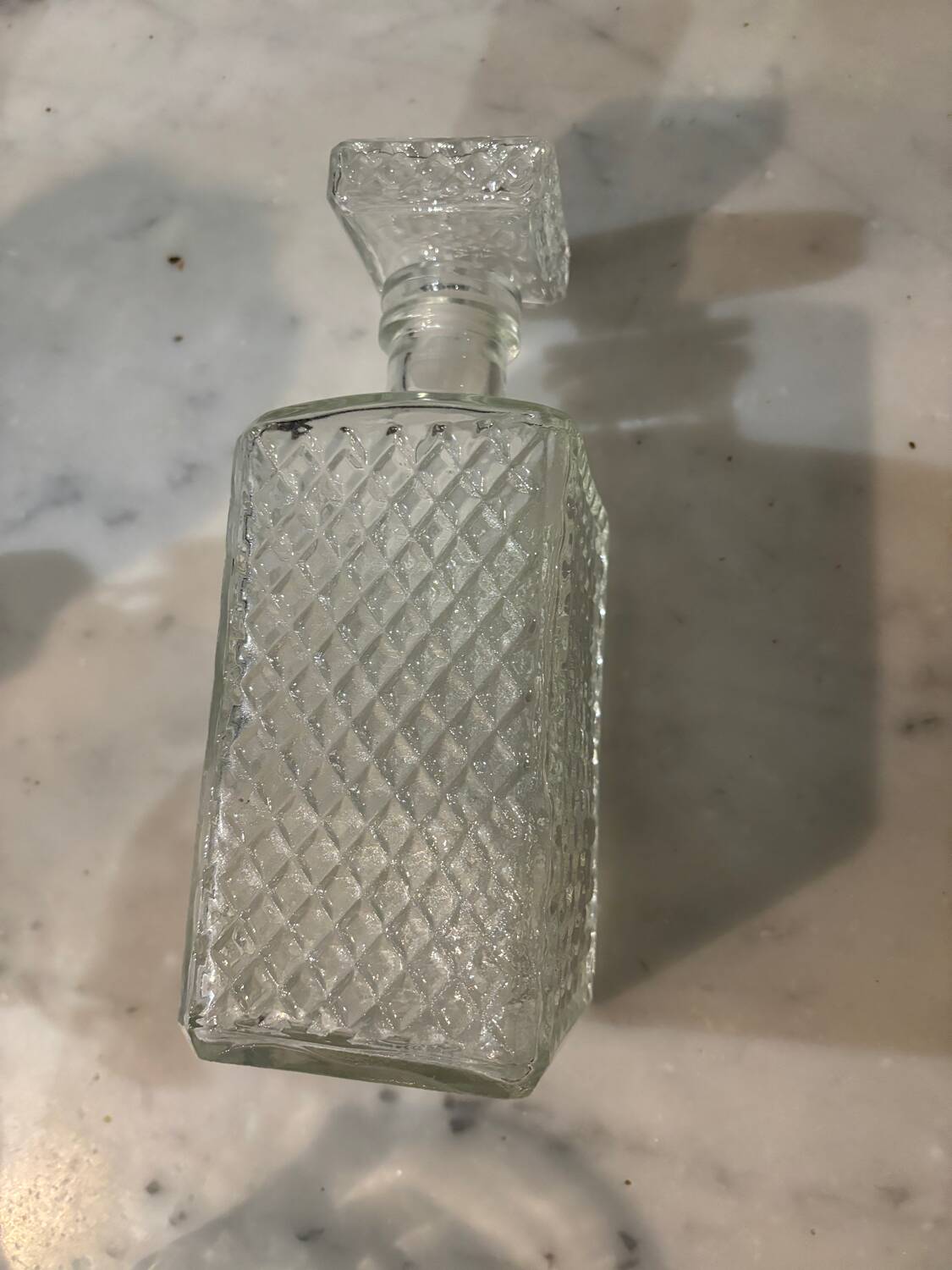 Vintage whiskey decanter