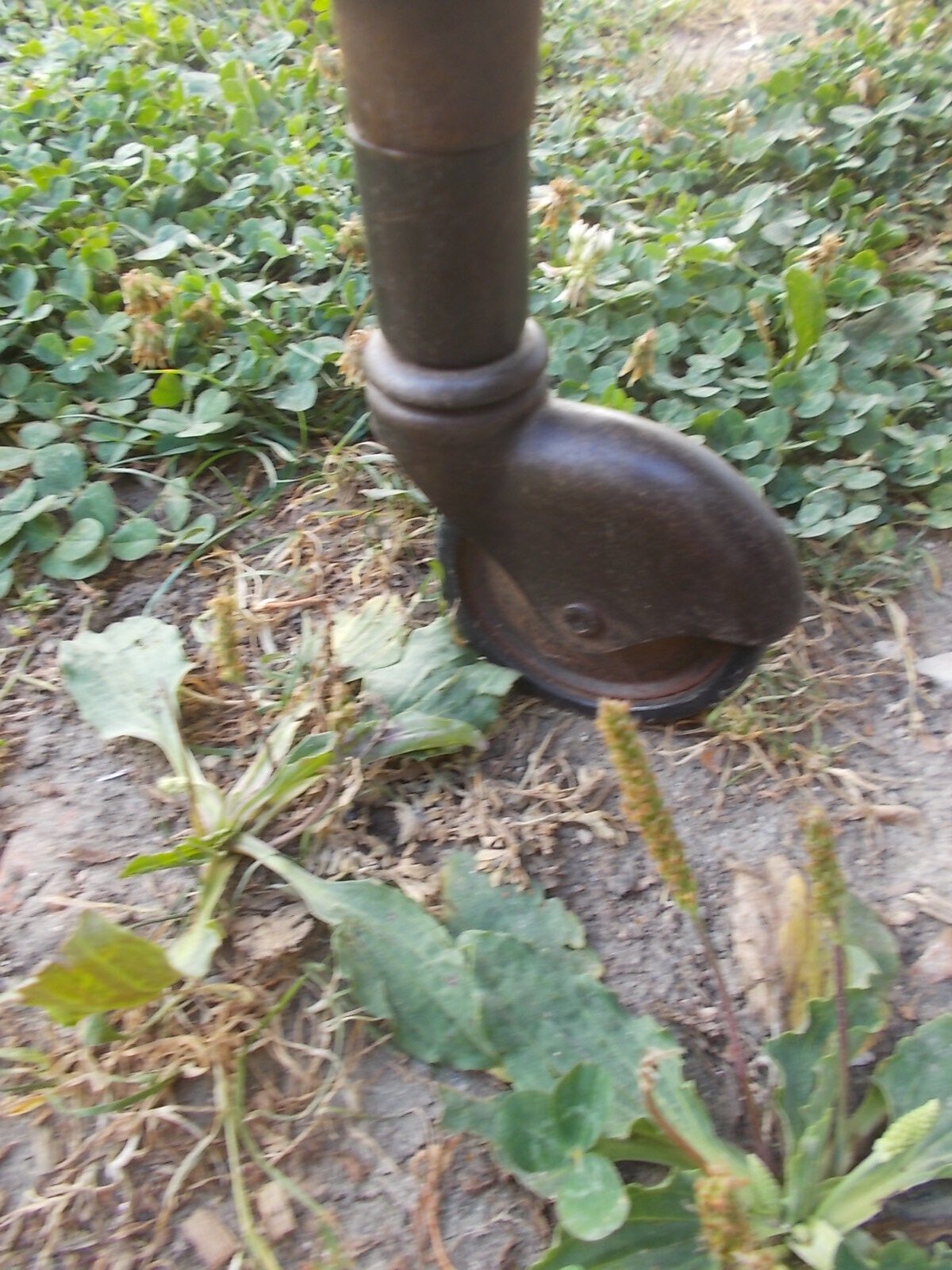 Wooden rolling table