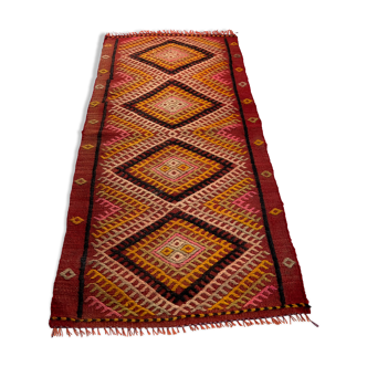 Tapis kilim turc vintage 95 x 46 cm