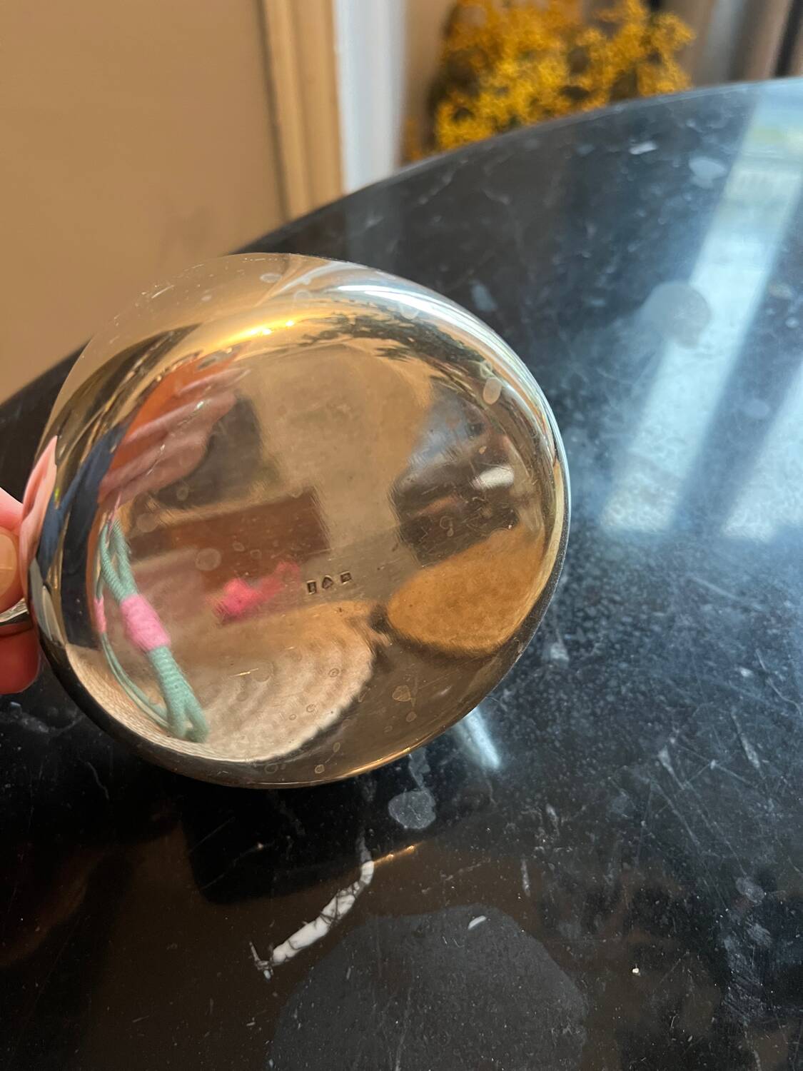 Magnificent silver sauceboat.