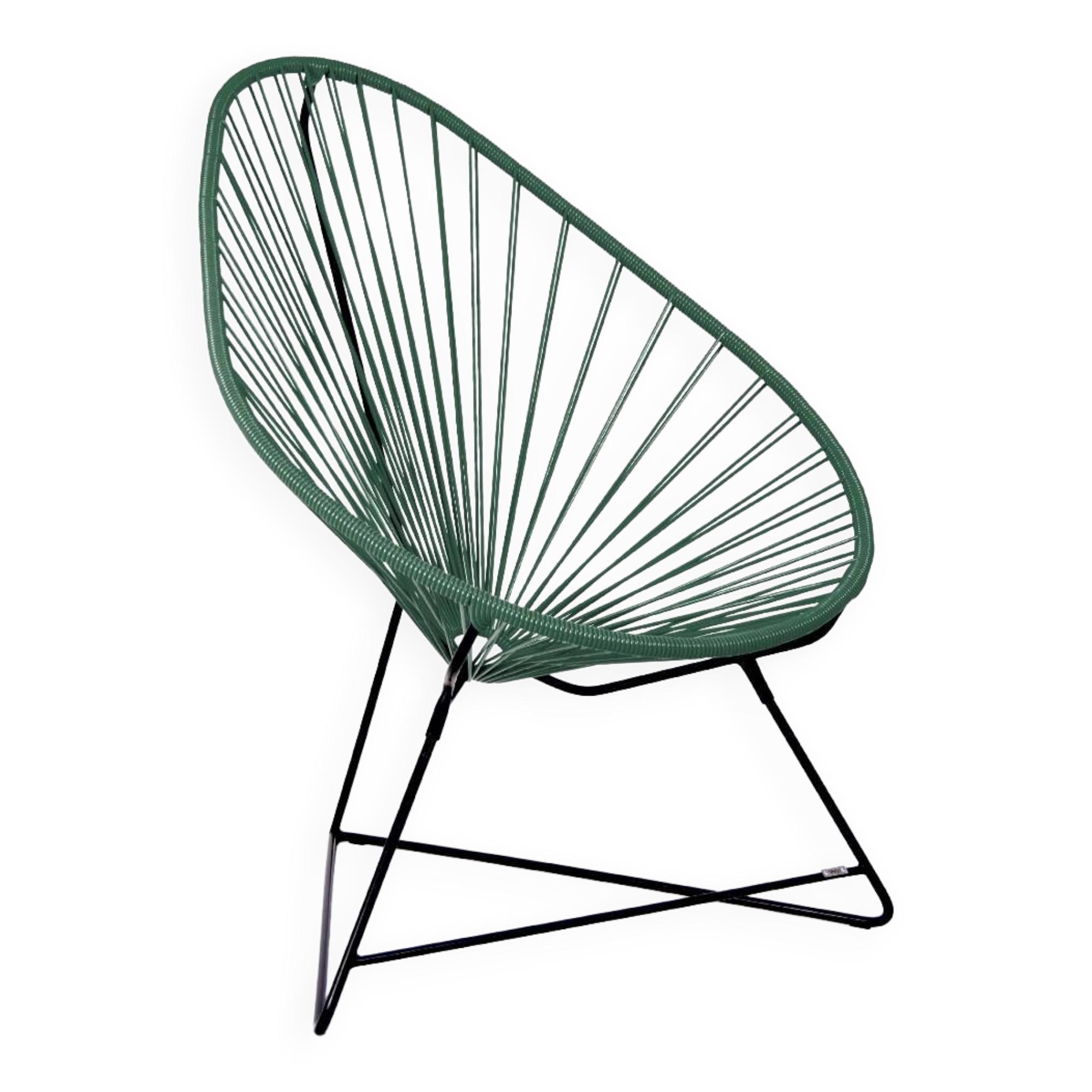 Sage green Acapulco armchair