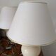 Set of 2 Crackled Ceramic Table Lamps with Gilding – Maison Le Dauphin