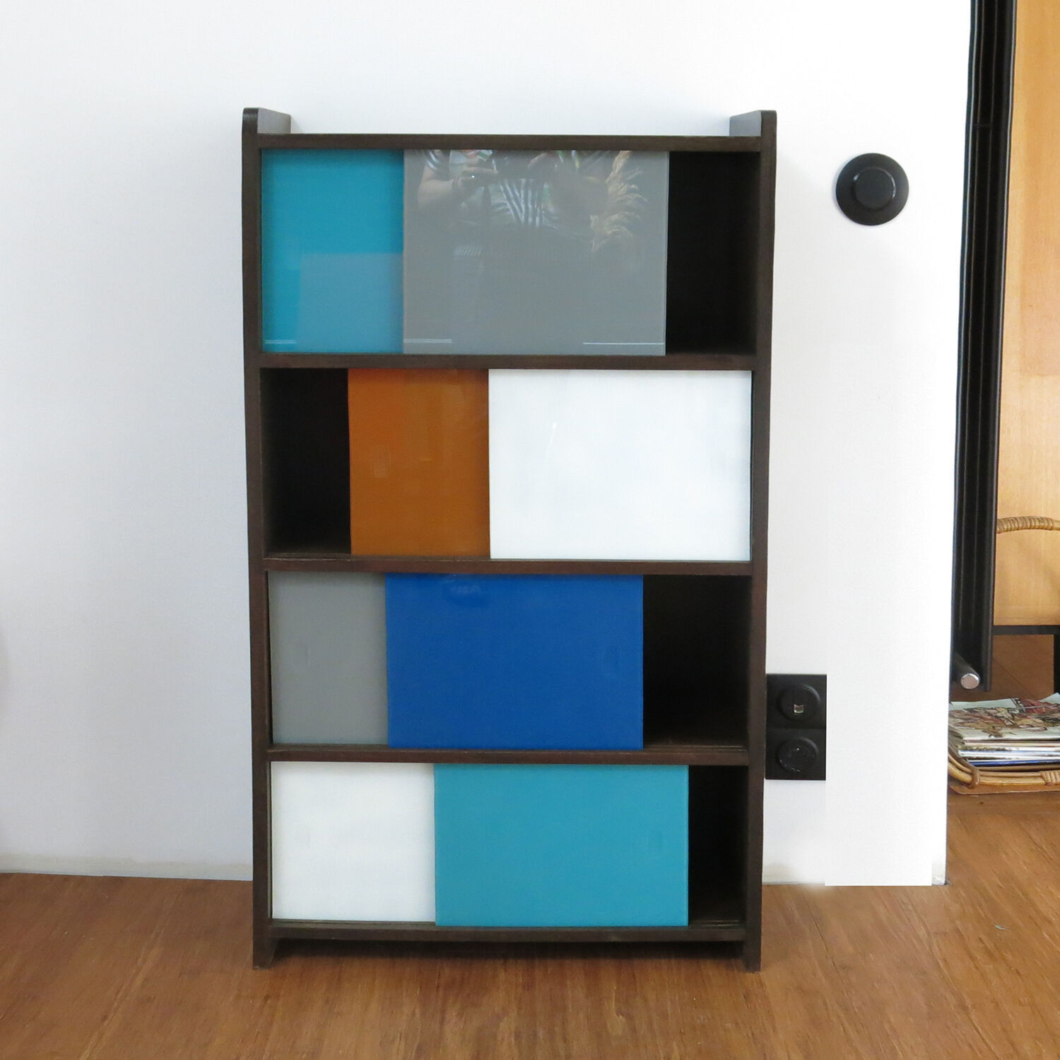 Vintage library from the 60s