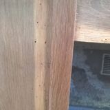 Minister's desk in solid raw oak from the 1930s