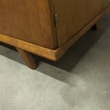 1950s Parisian wardrobe with mirror, 135 x 19 cm