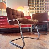 Suite de 6 fauteuils storm d'Yves Christin, airborne 1970