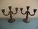 Pair of candlesticks gada vintage deco candlesticks