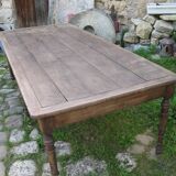 Farmhouse table 6 feet oak