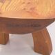 Organic Coffee Table / Bench in Solid Elm by C.A. Beijbom, The Modern Scandinavian