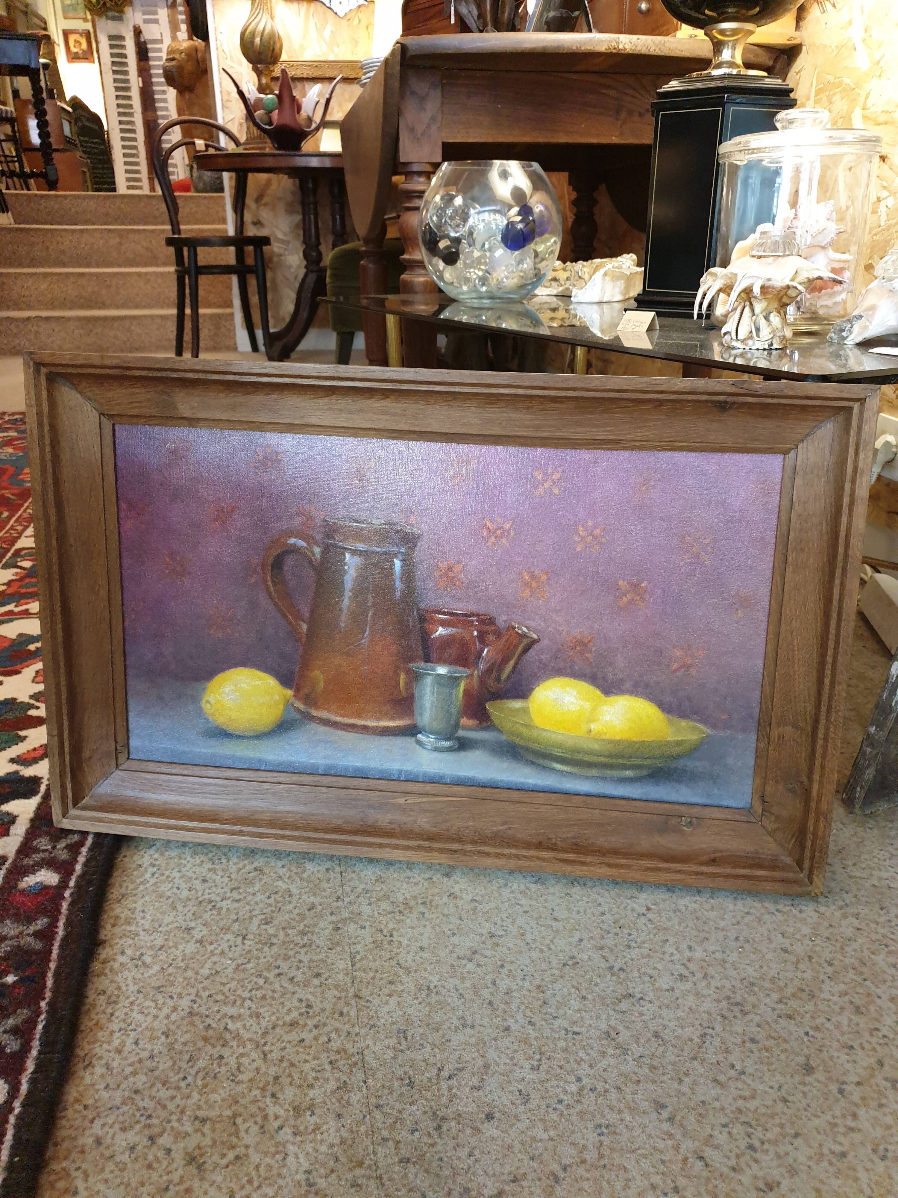 Still life oil on canvas