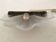Sconces glass frosted metal golden years 1960-1970