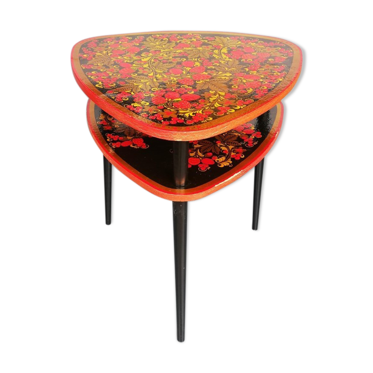 Vintage Russian tripod table