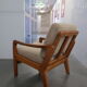 Pair of danish armchairs from the 60s in teak