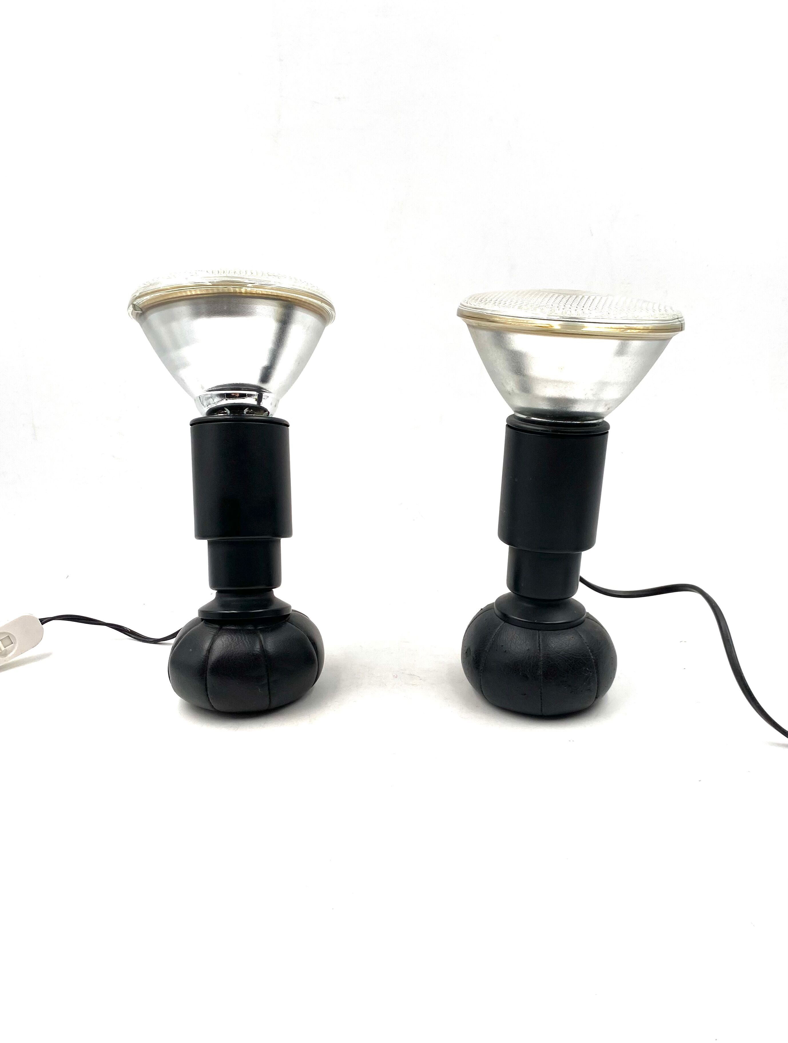 Gino Sarfatti, Set of 2 Table Lamps mod. 600/C, Arteluce Italy, 1966