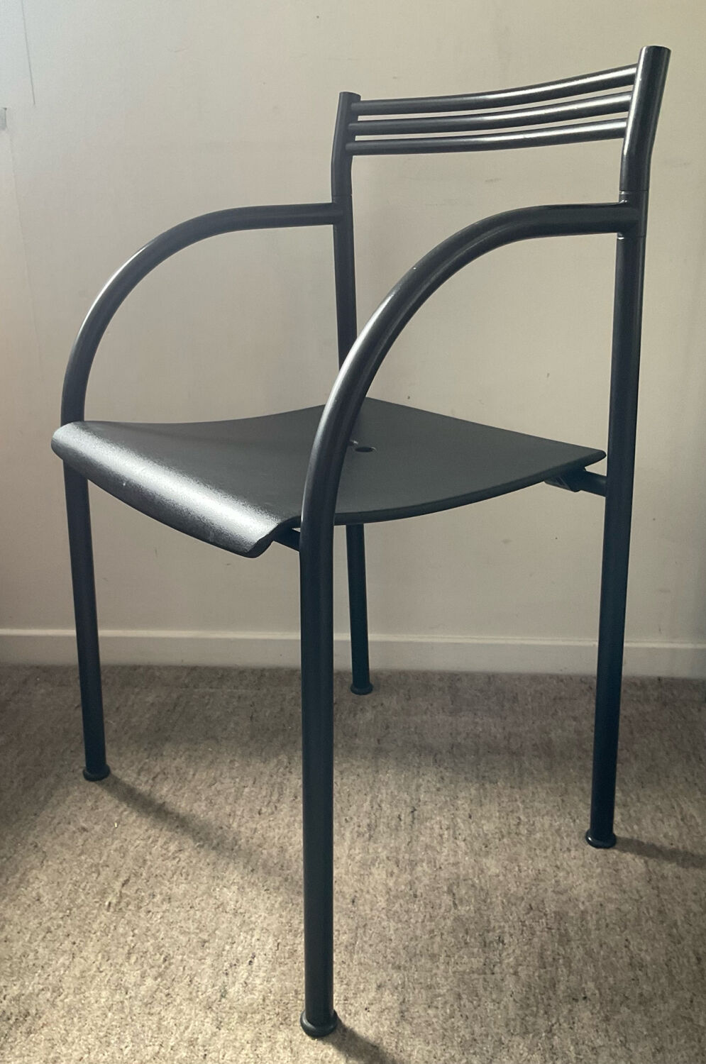 Philippe Starck chair mod. Francesca Spanish for Baleri Italy 80s