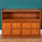 Retro Teak 1960s Nathan Squares Mid Century Sideboard TV Cabinet